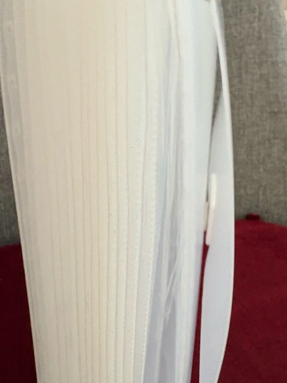 Pre Own Clear Poly Expanding Accordion File Organizer with Tabs& Closure-13”x10”